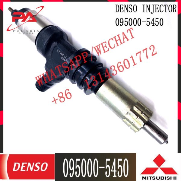 Injecteur de carburant commun original de rail 095000-5450 pour MITSUBISHI 6M60 Fuso ME302143 J08E 095000-5270 095000-5274