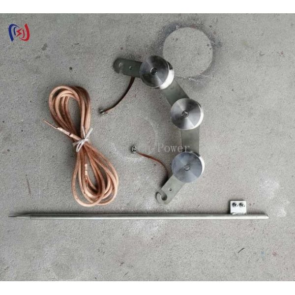 Hook Ground Block Cable Pulling Pulley For Conductor / Steel Wire Rope