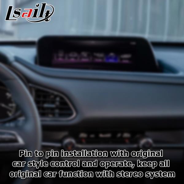 Android interface for Mazda CX30 2020 GPS navigation youtube interface