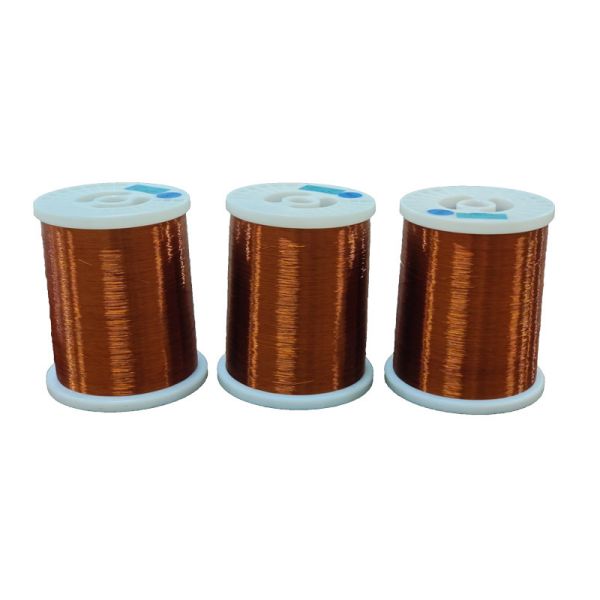 Overcoat Polyamide Enamel Insulated Copper Wire heat resistant AWG 46-18