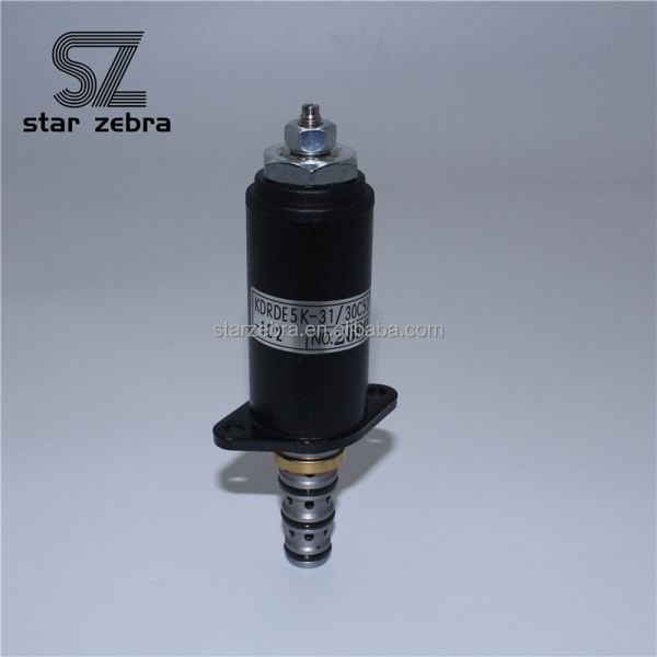 Hydraulic Pump Solenoid Valve KDRDE5K-31 30C50-102 for SK200-6 SK200-6E and Performance Guaranteed