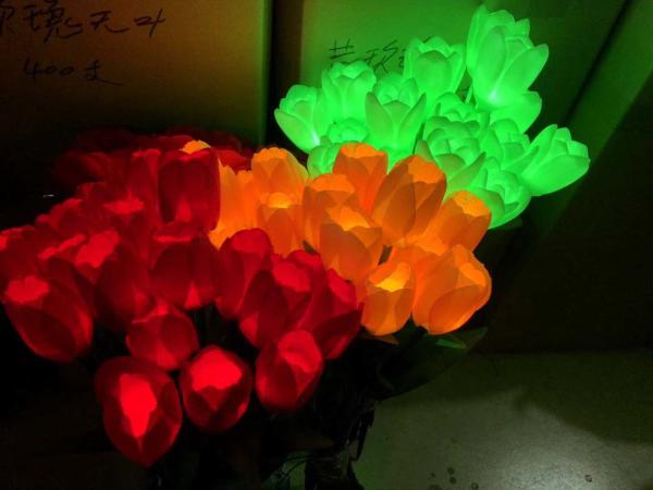 Outdoor ROSE flower LED Fairy String Lights Christmas Party Wedding Holiday Decoration  light