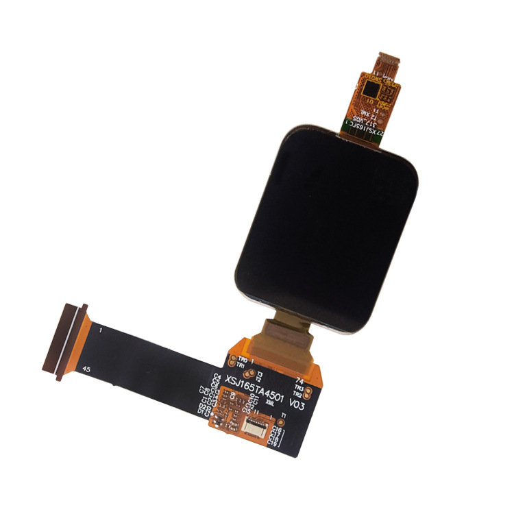 1.65 дюймовый AMOLED дисплейный модуль, разрешение 368x448, QSPI интерфейс IC RM69090 Вождение