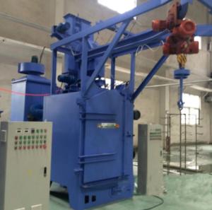 Bulk Casting Special Hook Type Shot Blasting Machine For Mechanical And Steel