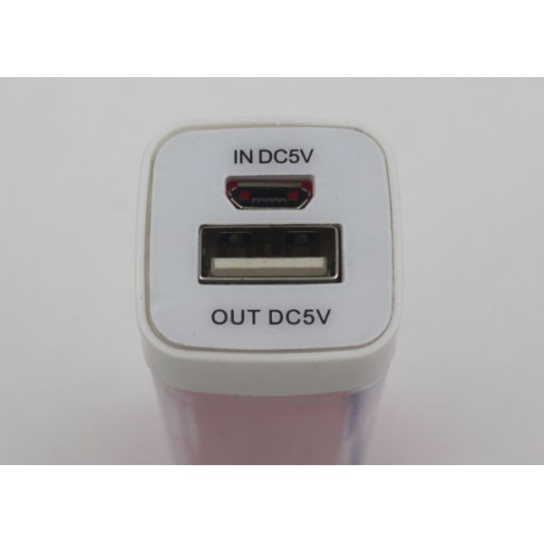 Mini Channel Lipstick Power Bank 2600 Mah Electronic Gift For Women / Girl