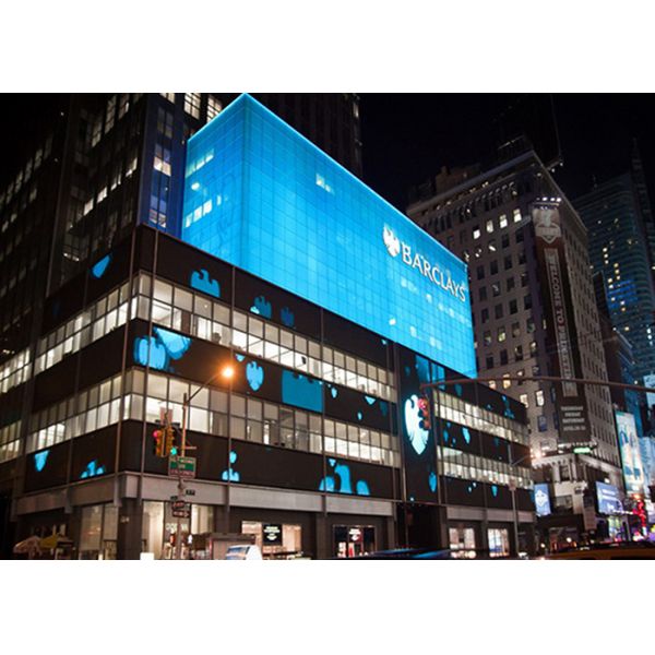 Steel / Aluminum SMD P5 Flatness Outdoor Advertising LED Video Wall 920 Hz