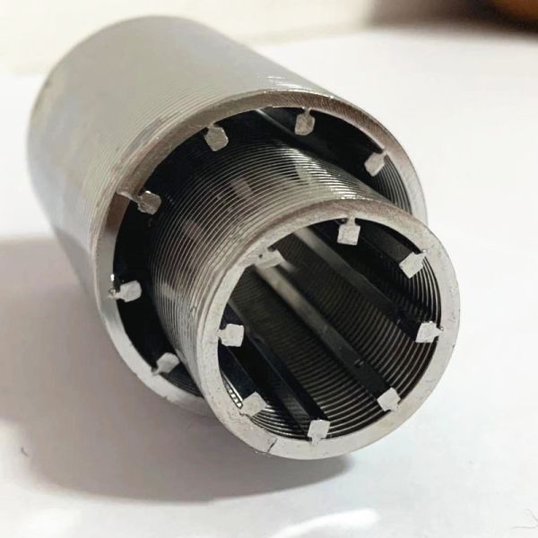 Dust Water Treatment 304 316 316L Stainless Steel Johnson Wedge Wire Screen/ Mine Sieve Screen