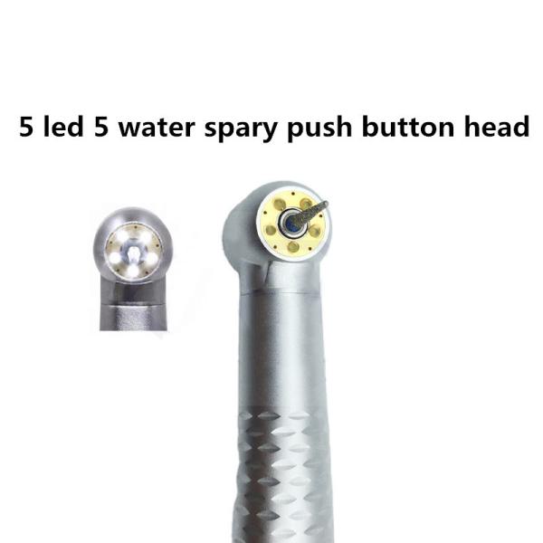 5 Led Dental Surgical Handpiece 350000rpm OEM Less Vibration