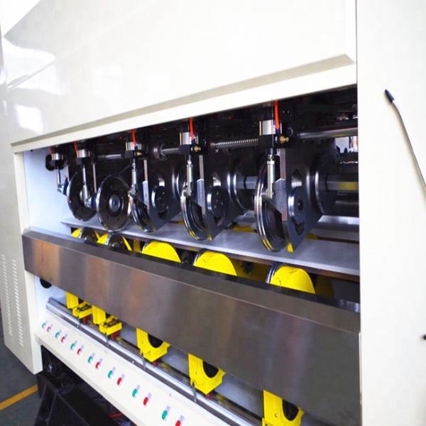 NC Slitter Scorer Pressure Line For Cutting Corrugated Paperboard Machine