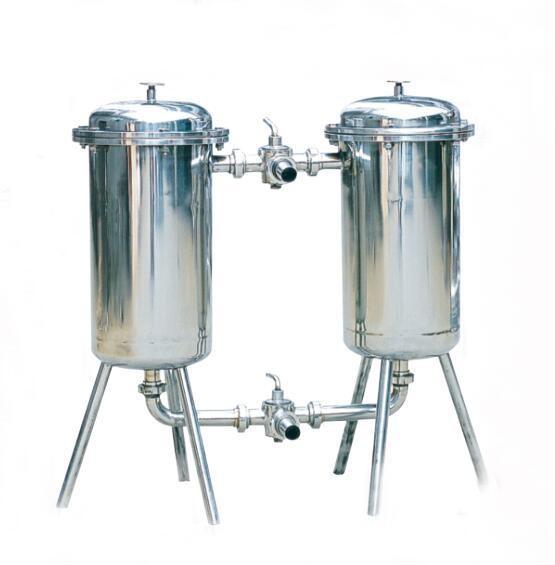 Filtro de leite pasteurizado duplex de aço inoxidável para serviços de manutenção e reparação em campo