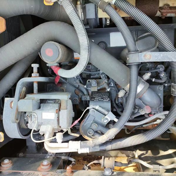 0.44m3 Second Hand Komatsu Excavator Pc128us Hydraulic Backhoe Excavator 12 Ton