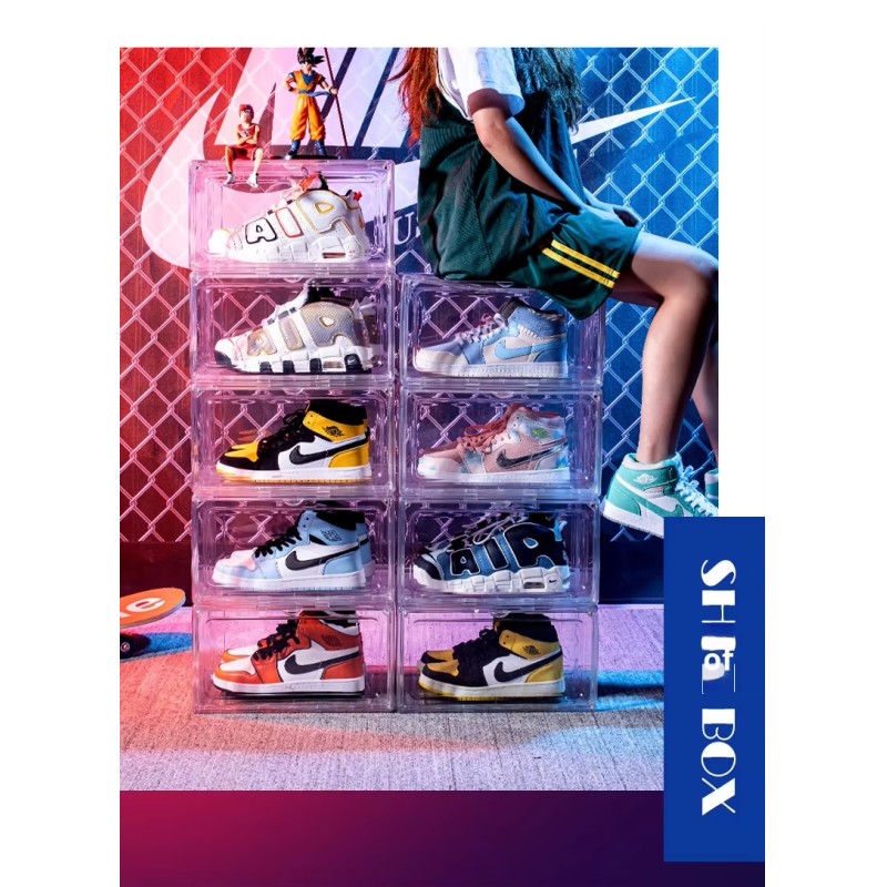 High Quality Multi-Functional Transparent Storage Box Durable Plastic Shoe Box