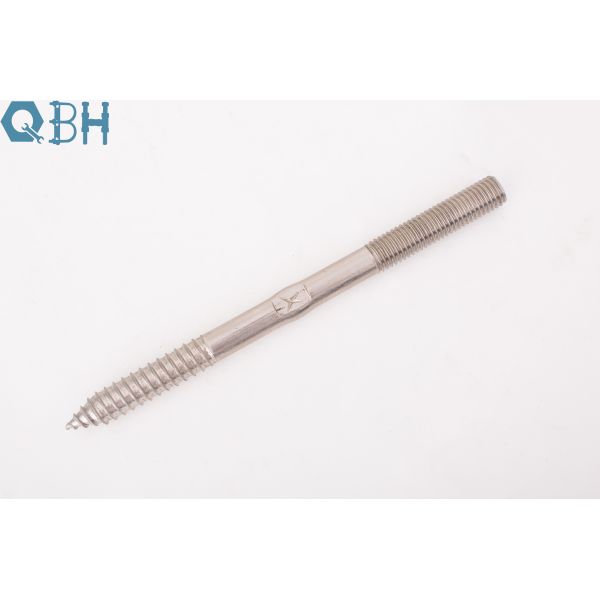 304 болта гайки нержавеющей стали привинчивают голову шестиугольника штанги потока шайбы