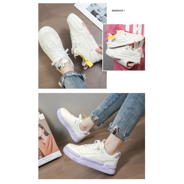 2024 Spring New Thick-Soled Canvas Shoes Women'S Shoes All-Match Sneakers