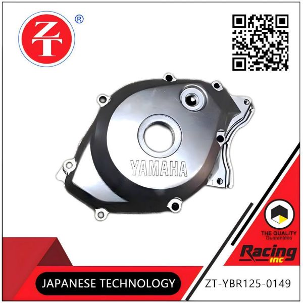 YBR125 Alloy Magneto Cover Motorcycle Body Parts For Left Side Of Engine