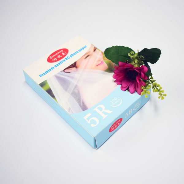 Waterproof Cold Laminating A4 RC Glossy Photo Paper