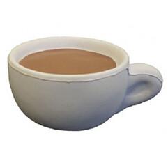 Promotion Gift Coffee Cup Stress Ball Logo Imprinted For Coffee Store Giveaways