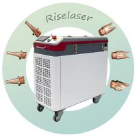 Limpeza de metal a laser portátil com arrefecimento por ar de 100w para aço inoxidável