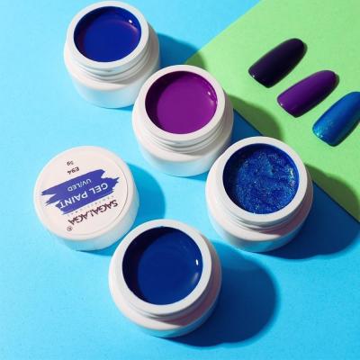 Pour le vernis à ongles sans essuie-glaces, la peinture à haute pigmentation
