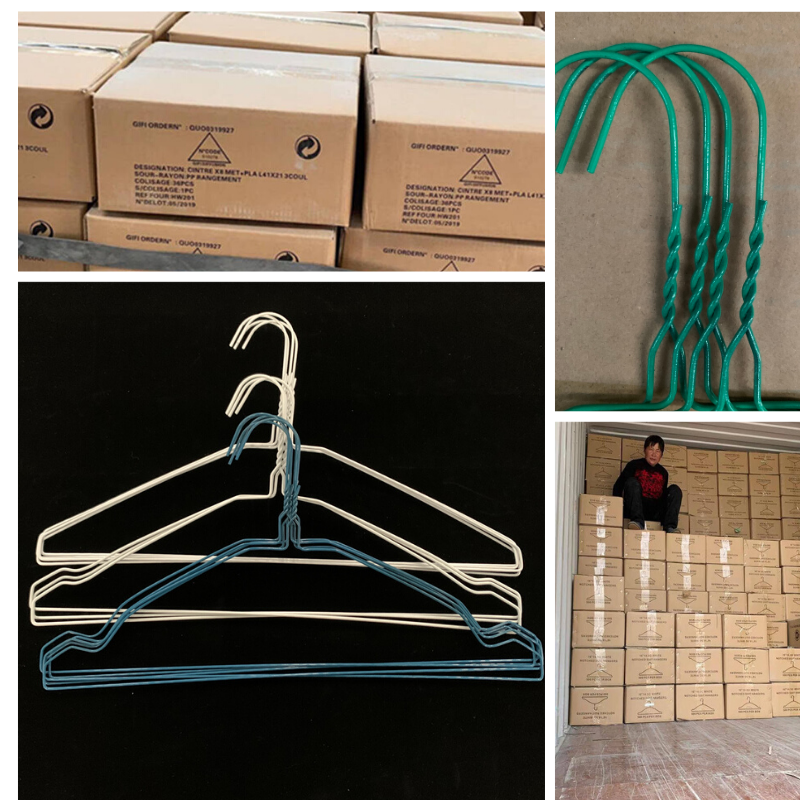 Contemporary Cloth Drying Hanger , Hotels / Laundry Store Steel Wire Hangers