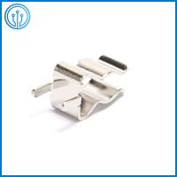 Grampos de vidro de bronze folheados a níquel 15A 250V do suporte do fusível de H62 2AG 3AG 5AG