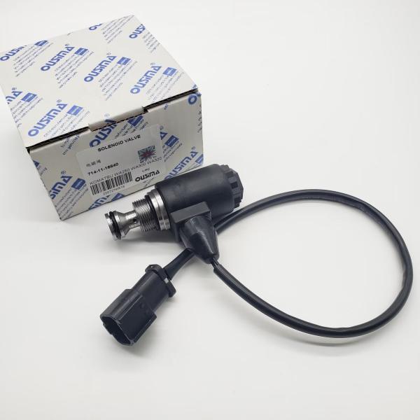 714-11-16840 7141116840 Excavator Solenoid Valve For Komatsu Wheel Loader WA250 WA300 WA320