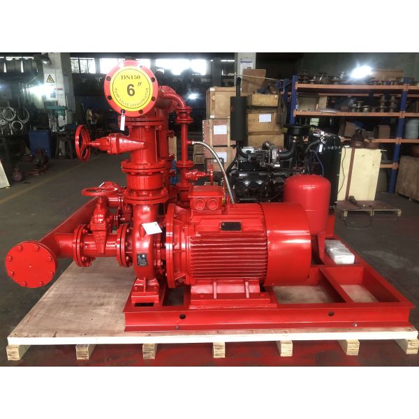 Heavy Duty Diesel Engine Fire Pump Set  Fire Suppression