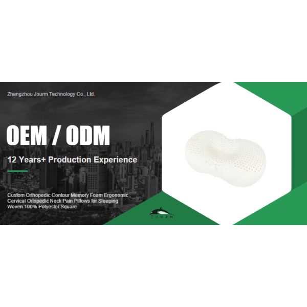 Hotel Custom Orthopedic Contour Memory Foam Ergonomic Cervical Neck Pain Pillows