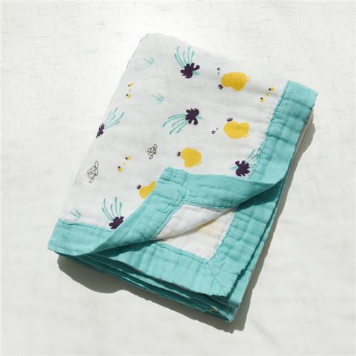 Unisex Personalized Swaddle Blanket Large 43 * 47 Inches For Boys / Girls