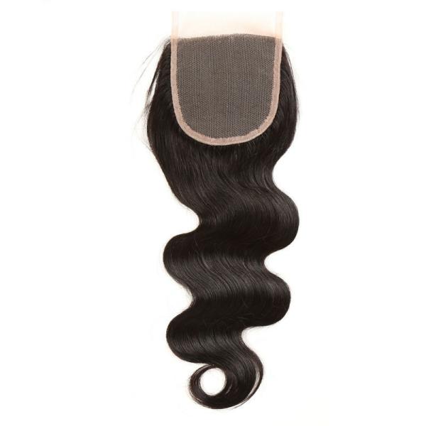 Hot Sale Indian Hairpiece Natural Black Body Wave Lace Front Closure With Baby Hair In Stock