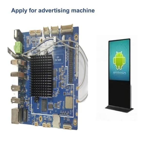 JLD-A03 Pcba メーカリング アムロジック T972 四コア アンドロイド 9.0 マザーボード