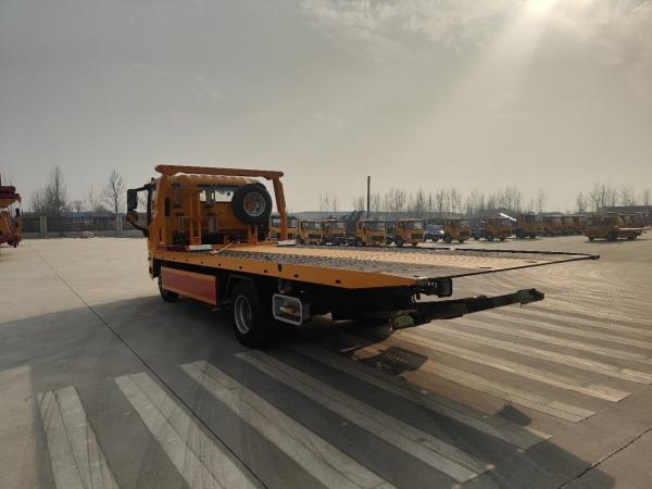 JAC 8Ton Flatbed Rollback Rescue Trucks Vehicle Wrecker Trucks