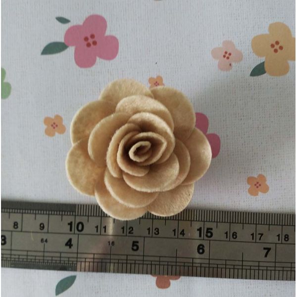 Felt Rose Artificial Fabric Craft Flowers Use In Perfect Spring Bouquet