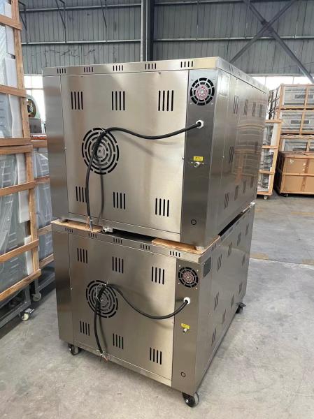 5 bandeja de aço inoxidável de cor Forno de panificação comercial Forno de convecção Dispositivo de aquecimento elétrico/gás