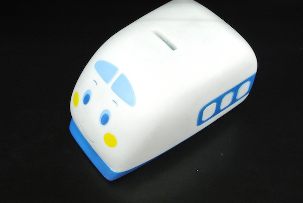 Train Type Money Saving Box , Plastic Money Bank Lovely Style 5.5 Inch