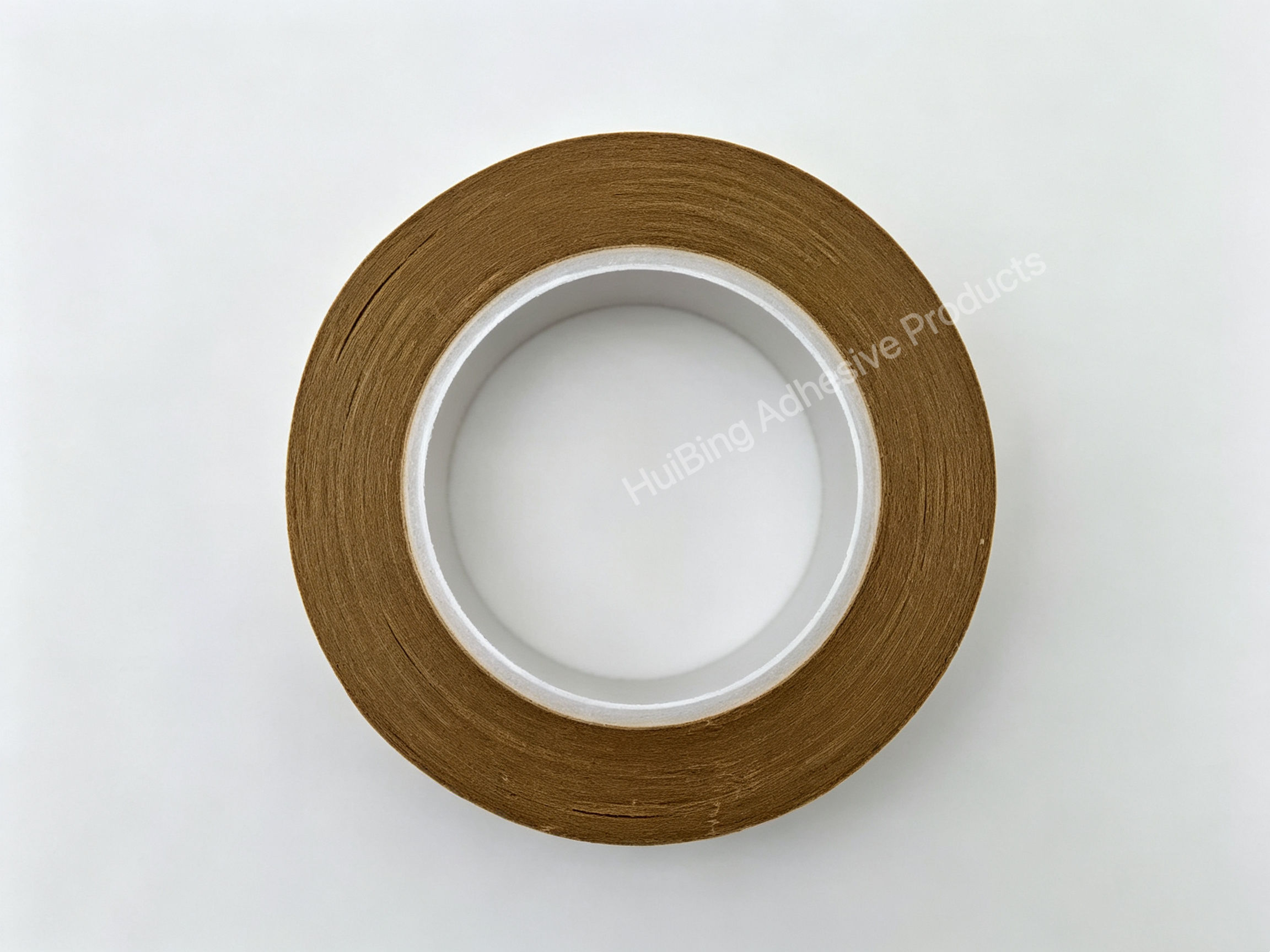 Yellow 100μm Thickness Double Sided PET Tape with Acrylic Adhesive for Electronics and Plastic Bonding