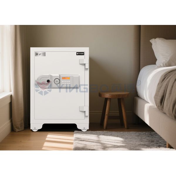 White Durable Fireproof Safe Box Multiple Fire Prevention Design YB/FW-68