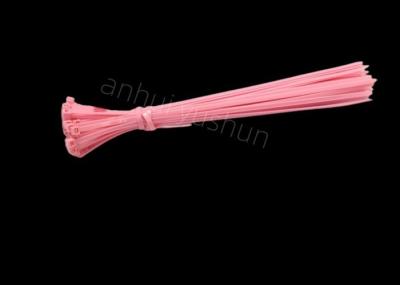 Nylon 66 Cable Tie 100 Mm Reusable Plastic Ties Pink