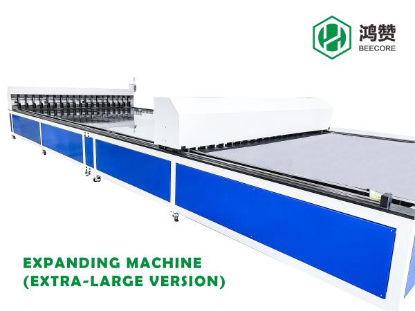 Aluminum Honeycomb Core Expanding Machine With Automatic Pin Type