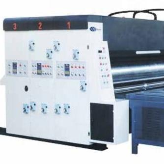 Máquina ondulada 380v 50hz de Slotter Die Cutting da impressora da caixa da caixa de Flexo