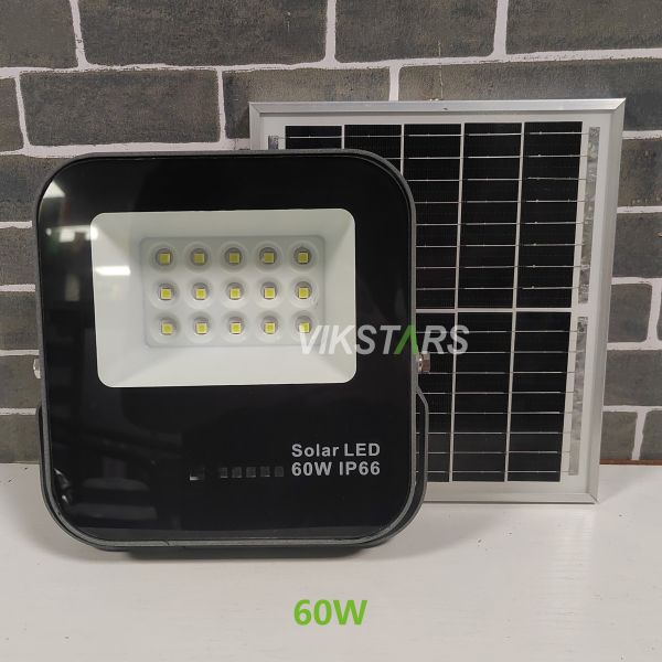 Battery Replaceblae 60w 100w 200W 300w Solar Flood Lights With Glass Cover
