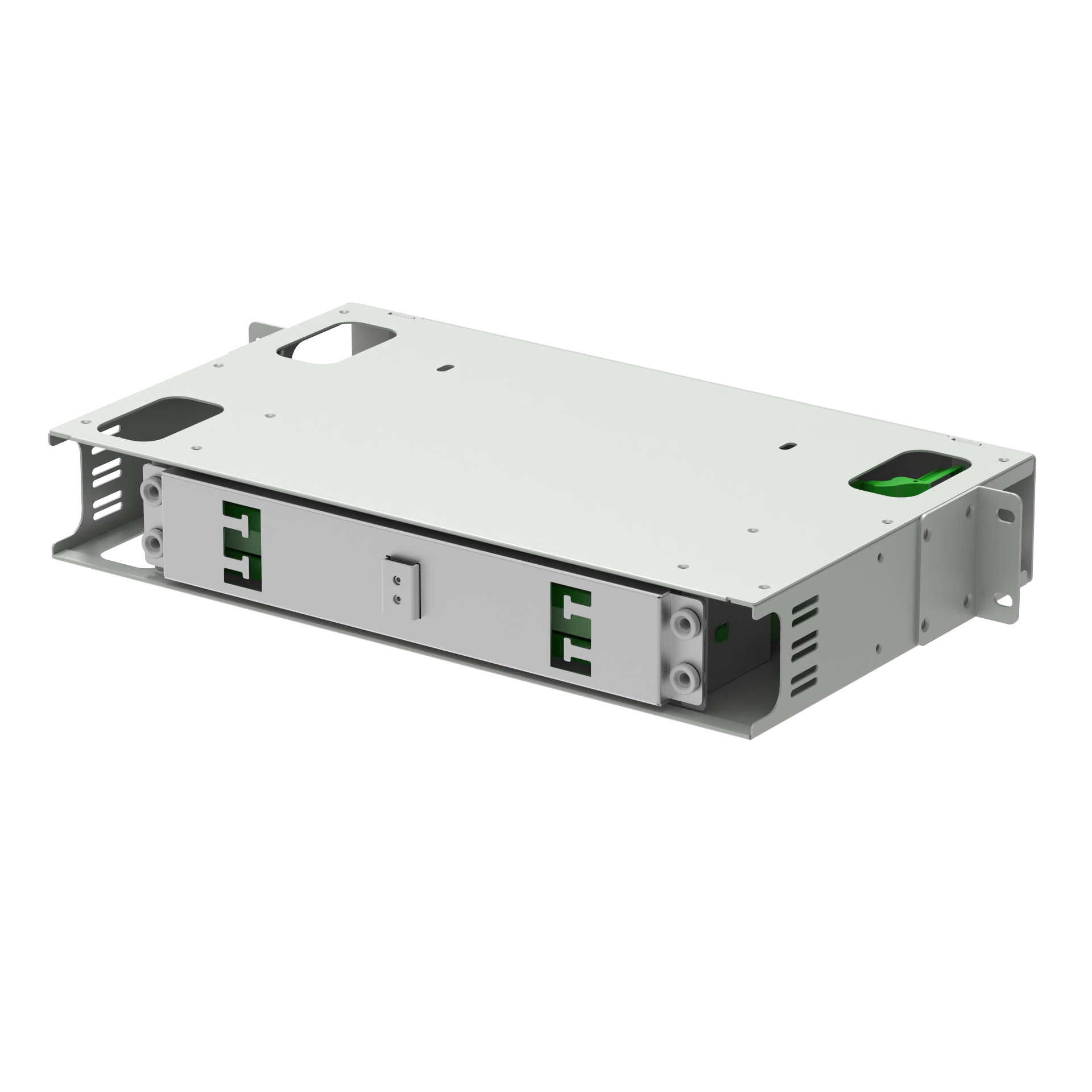24 Port FC Type Fiber Optic Distribution Patchpanel Optic Fiber Equipment with 5 Time