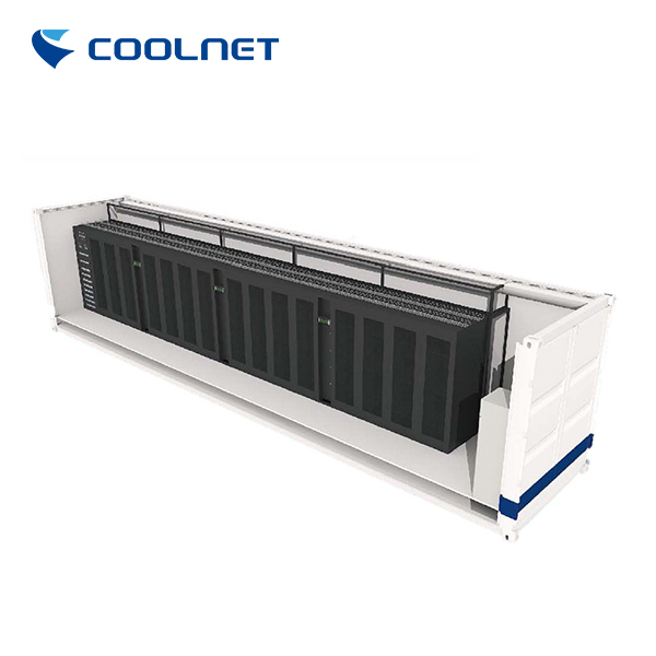 Low PUE Container Data Center with 1100kg Static Payload for Quick Deployment in ISO Shipping Container