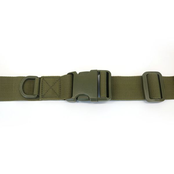 Polyester Plastic Buckle Nylon Belt 100CM Canvas Ribbon Belt