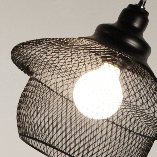 Retro wind iron cage chandelier bar loft creative personality cafe bar window loft island chandelier(WH-VP-66)