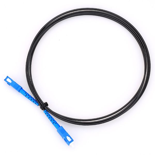 SC To SC FTTH Drop Fiber Optic Patch Cord Indoor Simplex Duplex G657A1 0.3dB
