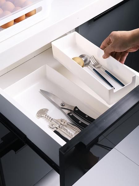 Household 30x10 Plastic Storage Organizer Plastic Kitchen Drawer Organizer