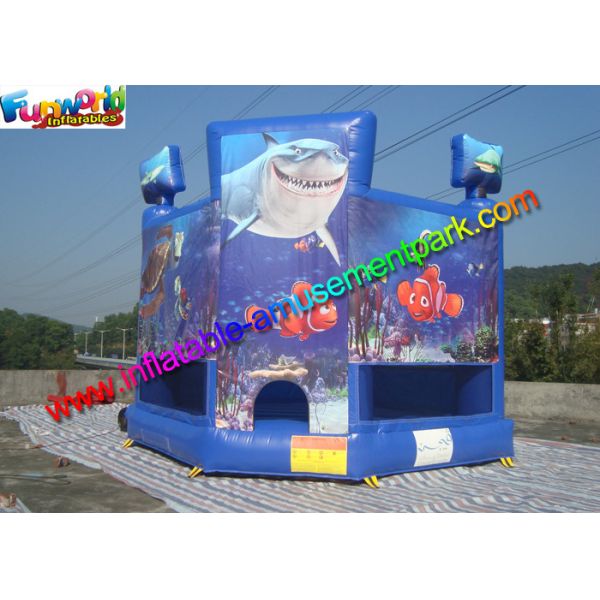 OEM вне малых раздувных коммерчески оживлённых замков с брезентом PVC