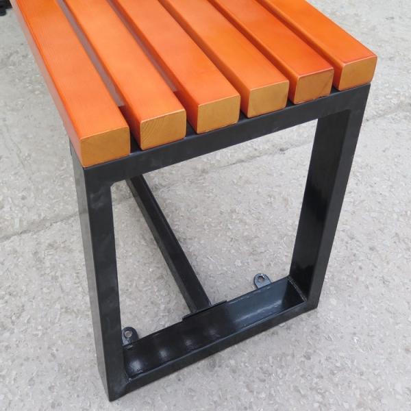 Do metal exterior de alta qualidade barato do jardim do lazer do preço da tomada de fábrica banco de madeira Seat