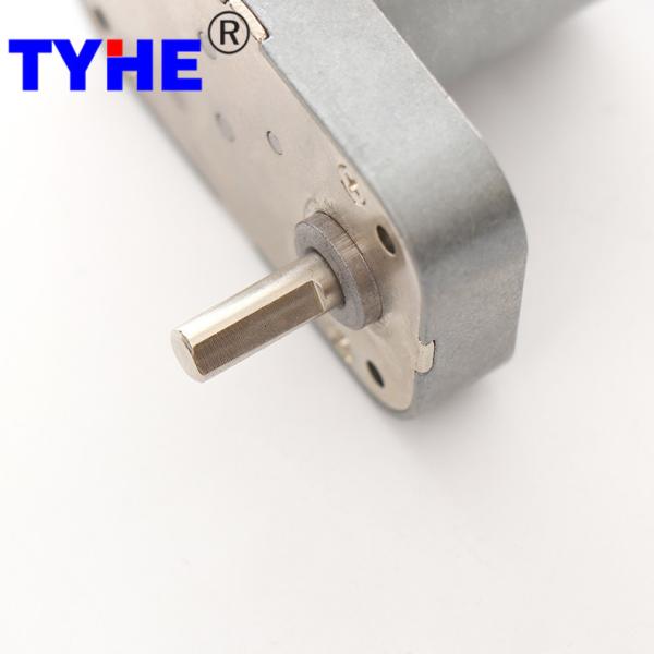 3 Volt PMDC Flat Gear Motor Low Noise Right Angle Gearmotor For Valve